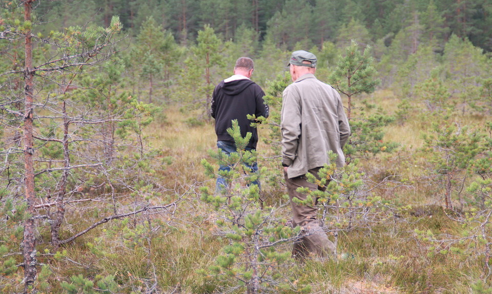 Ilpo Suoknuuti ja Markku Korpela, Miehikkälä, Vaajersuo