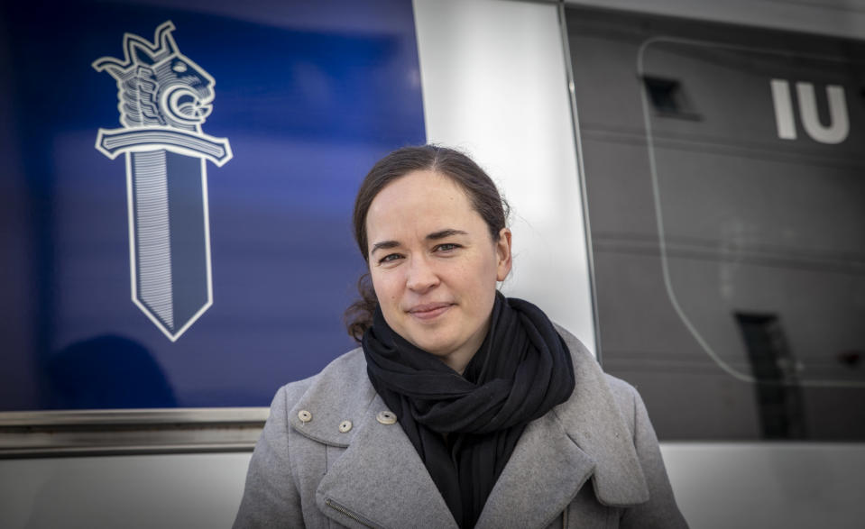 Ryhmäpäällikkö Rebecca Bucht Keskusrikospoliisista.