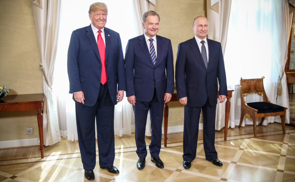 Donald Trump, Vladimir Putin ja Sauli Niinistö