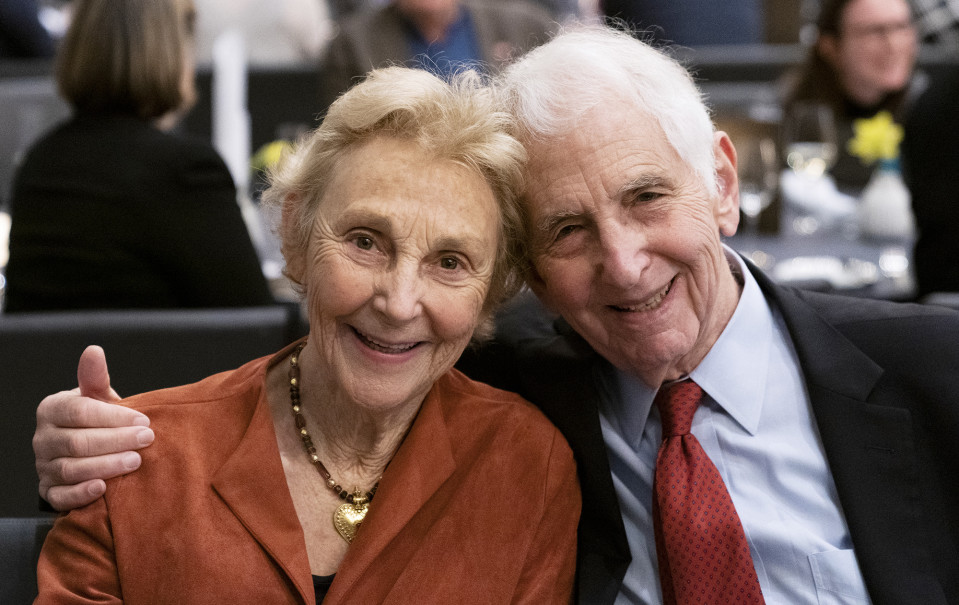 Daniel Ellsberg ja vaimo Patricia Marx Ellsberg Berliinin elokuvajuhlilla helmikuussa 2019.