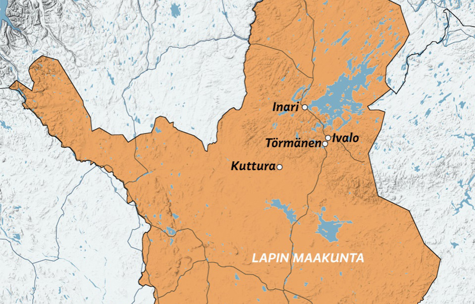 Lapin kartta
