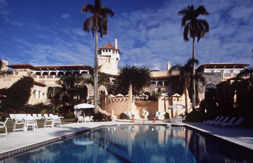 Donald Trumpin kartano Mar-a-Lago Palm Beachilla.