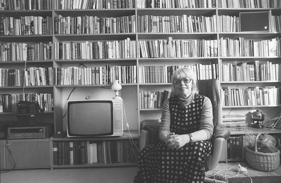 Aila Meriluoto vuonna 1979.