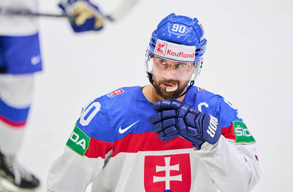 Tomas Tatar jääkiekon MM-kisoissa 2022.