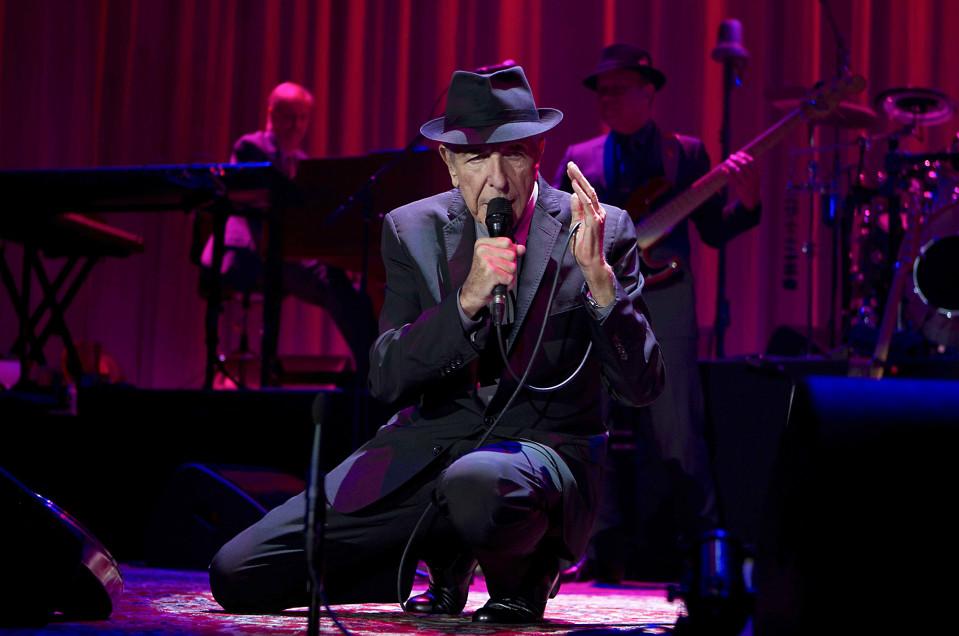 Leonard Cohen.