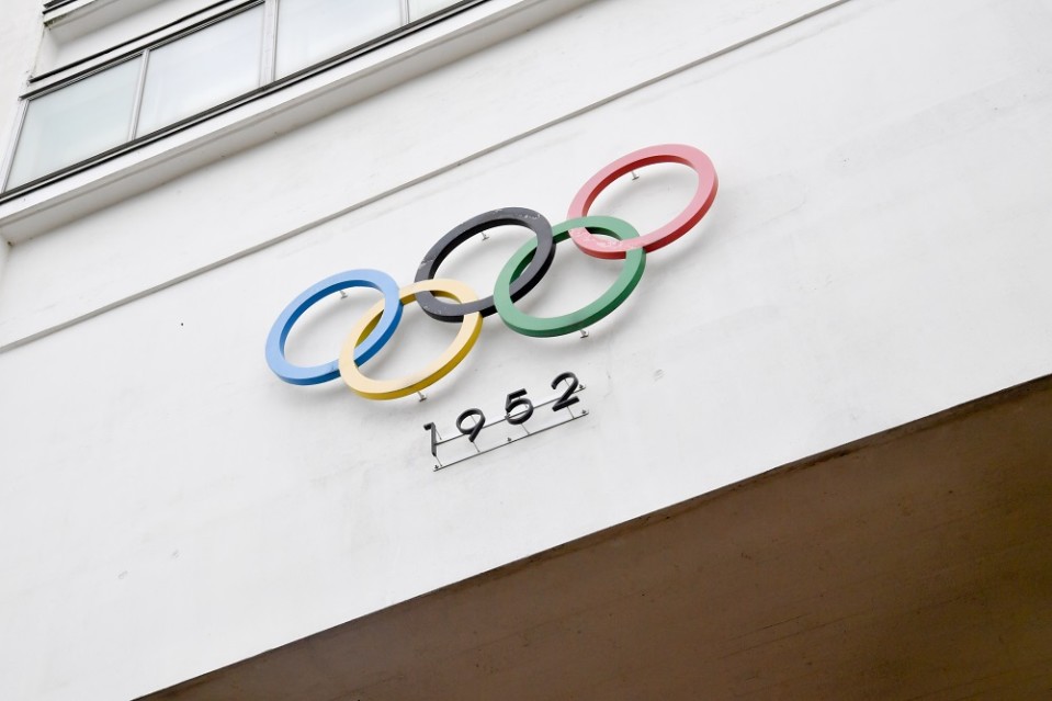 Helsingin Olympiastadionin yleiskuvaa