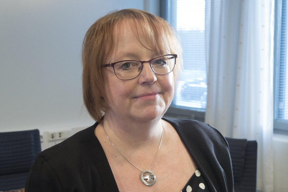 Työterveyslaitoksen johtaja Tuula Oksanen.