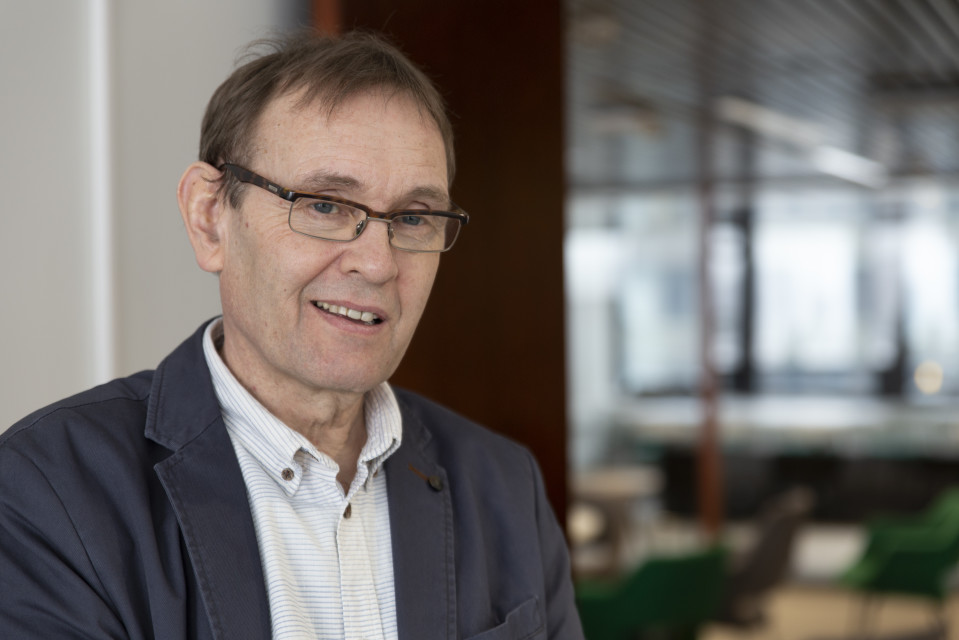 Helsingin kaupungin tilasto- ja tietokeskuksen järjestelmäpäällikkö Pekka Vuori.