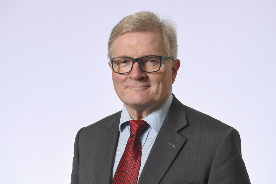 Kansanedustaja Johannes Koskinen, SDP.