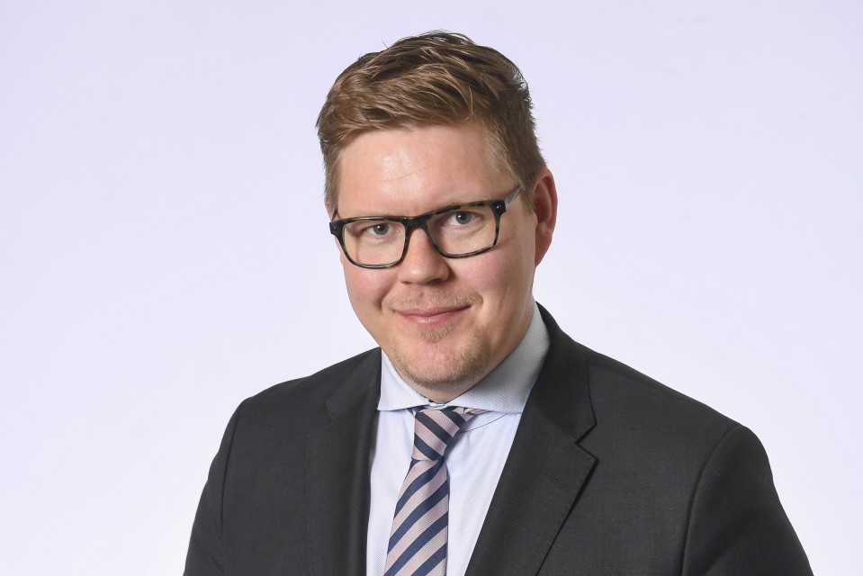 Kansanedustaja Antti Lindtman, SDP.