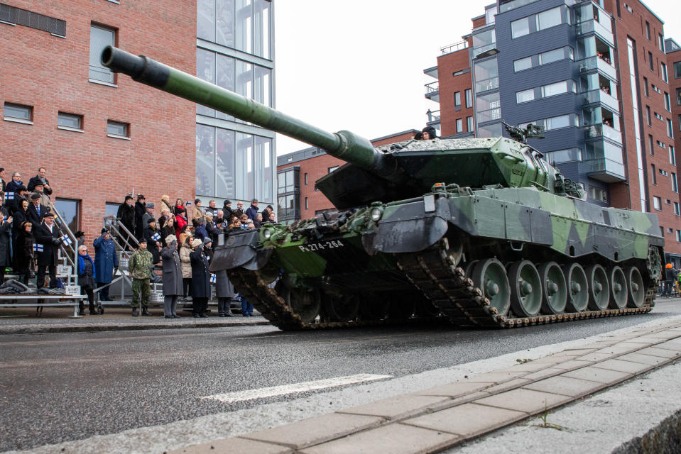 Itsenäisyyspäivän viettoa Tampereella.