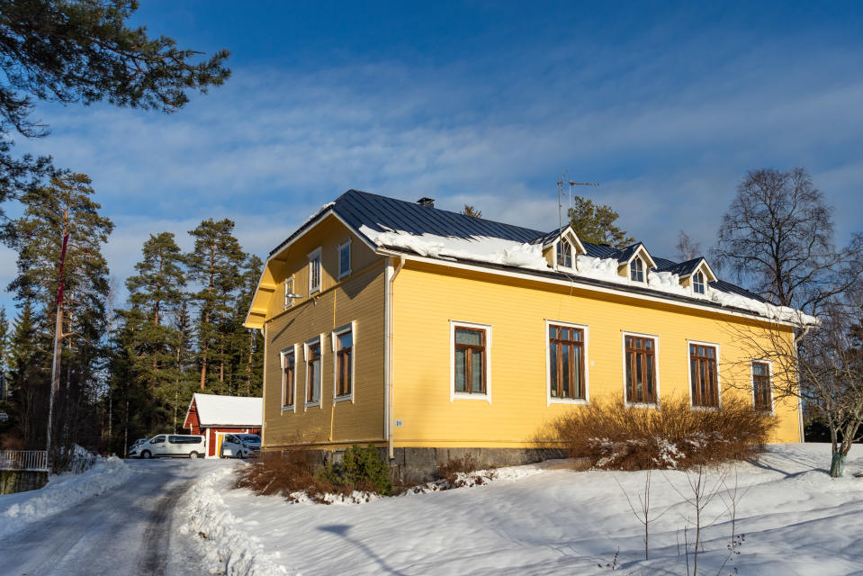 Villa Hockey päärakennus ulkoa