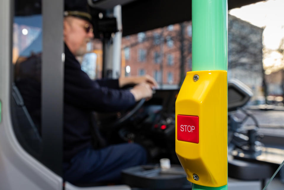 Linja-autonkuljettaja Mika Sinisalo
