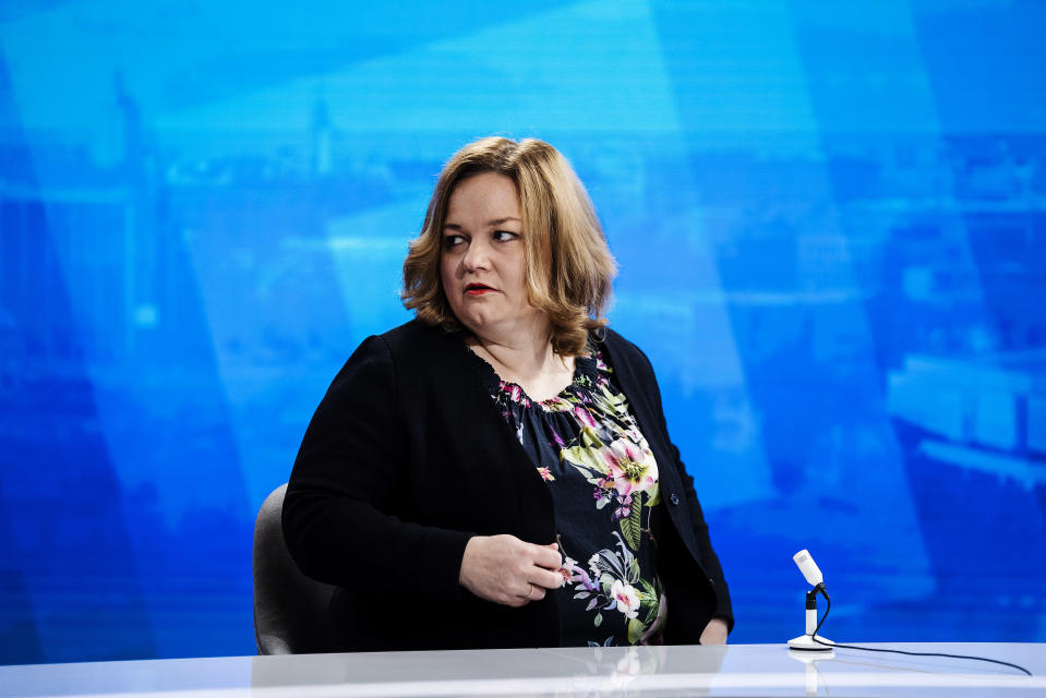 Krista Kiuru vieraili Ylen Ykkösaamussa lauantaina 21. marraskuuta 2020.