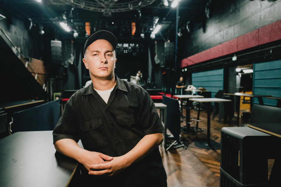 Tavastia-klubin ohjelmapäällikkö Mikko Merimaa.
