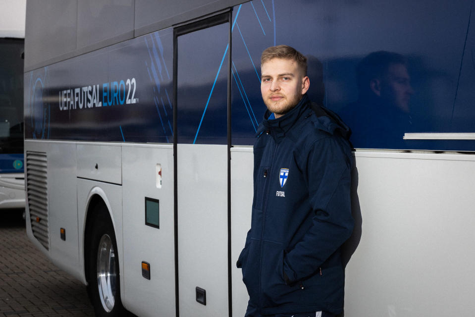 Futsalpelaaja Jani Korpela