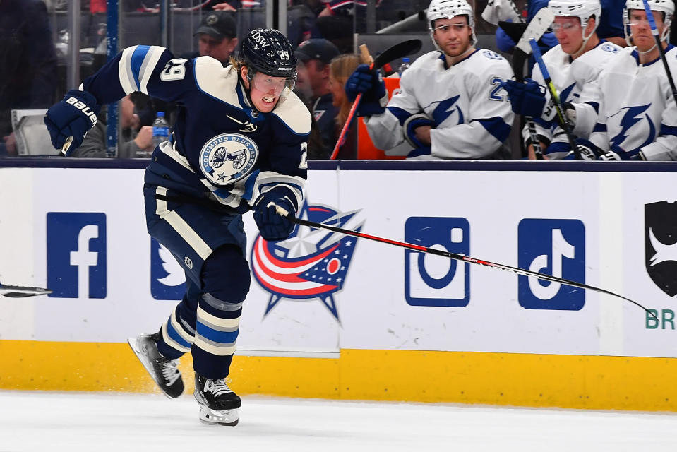 Patrik Laine kuvassa.