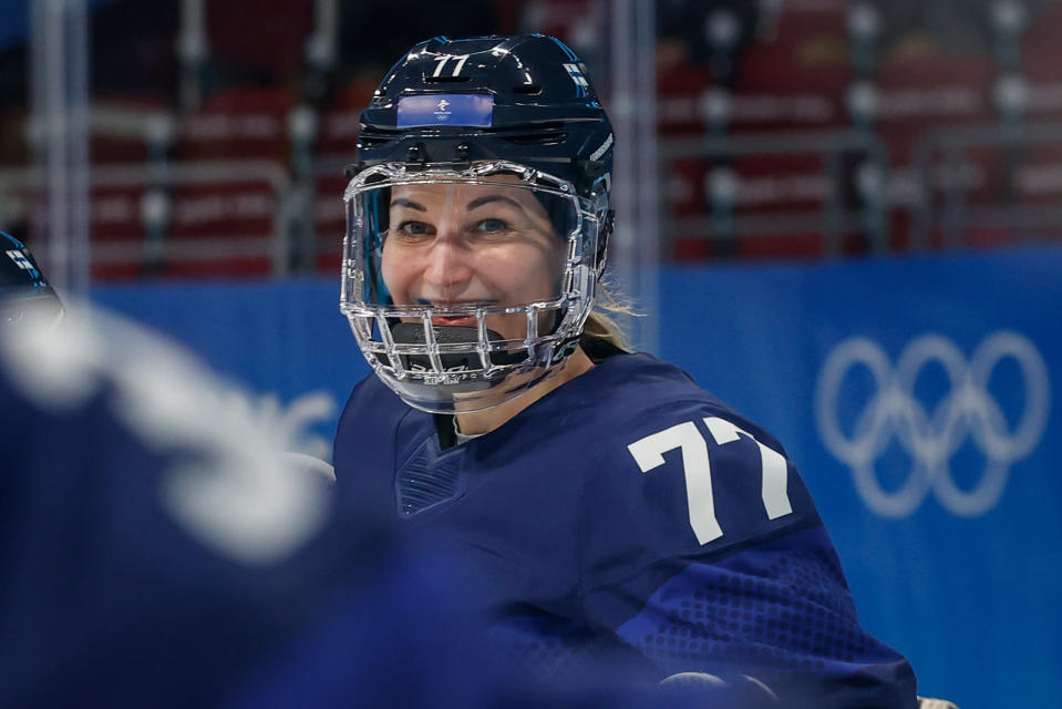 Susanna Tapani Pekingin olympialaisissa.