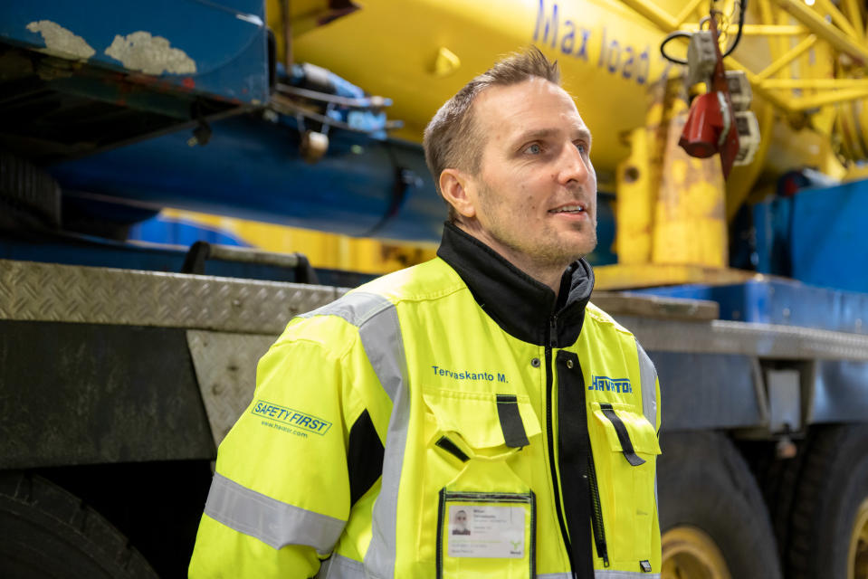 Havatorin Kemin biotuotetehtaasta vastaava projektipäällikkö Mikael Tervaskanto