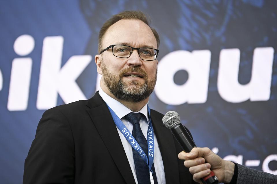 Veikkausliigan puheenjohtaja Kaarlo Kankkunen