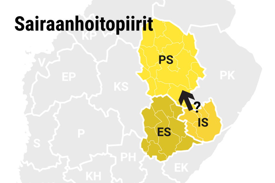 Kartalla Savon sairaanhoitopiirit