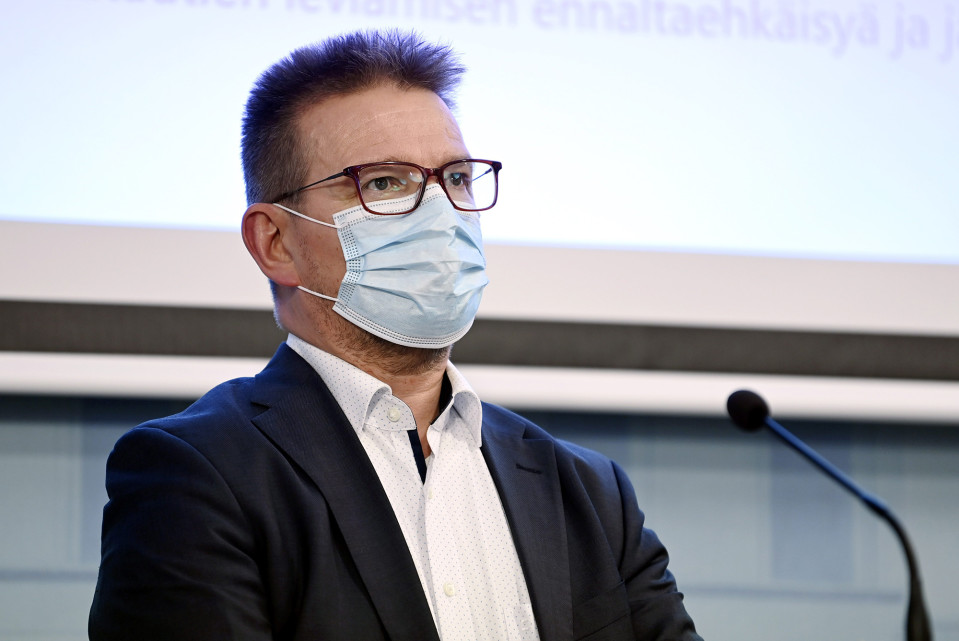 STM:n johtaja Jari Keinänen.