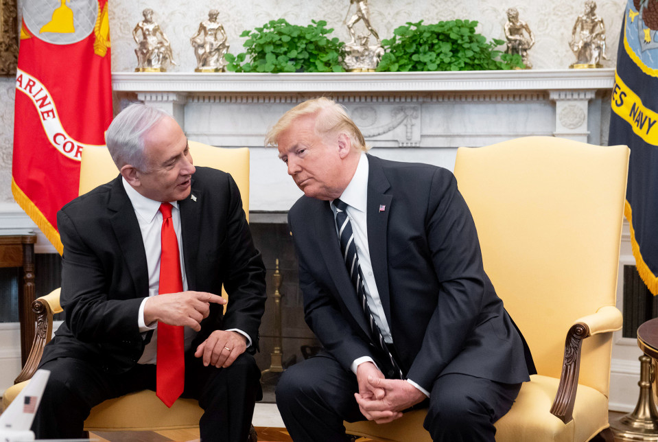 Benjamin Netanjahu ja Donald Trump tapaavat Washingtonissa.