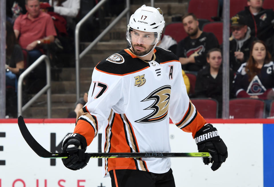 Ryan Kesler jäällä