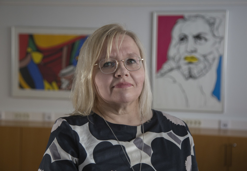 Palkansaajien tutkimuslaitoksen tutkimuskoordinaattori Merja Kauhanen.