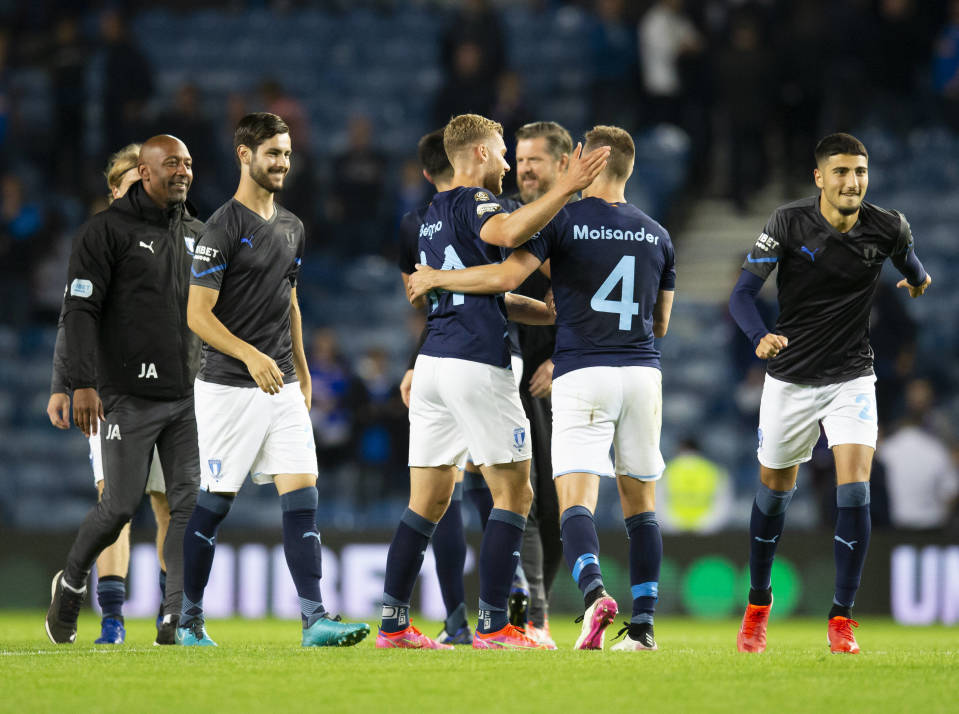NIklas Moisanders Malmö FF närmar sig Champions League.