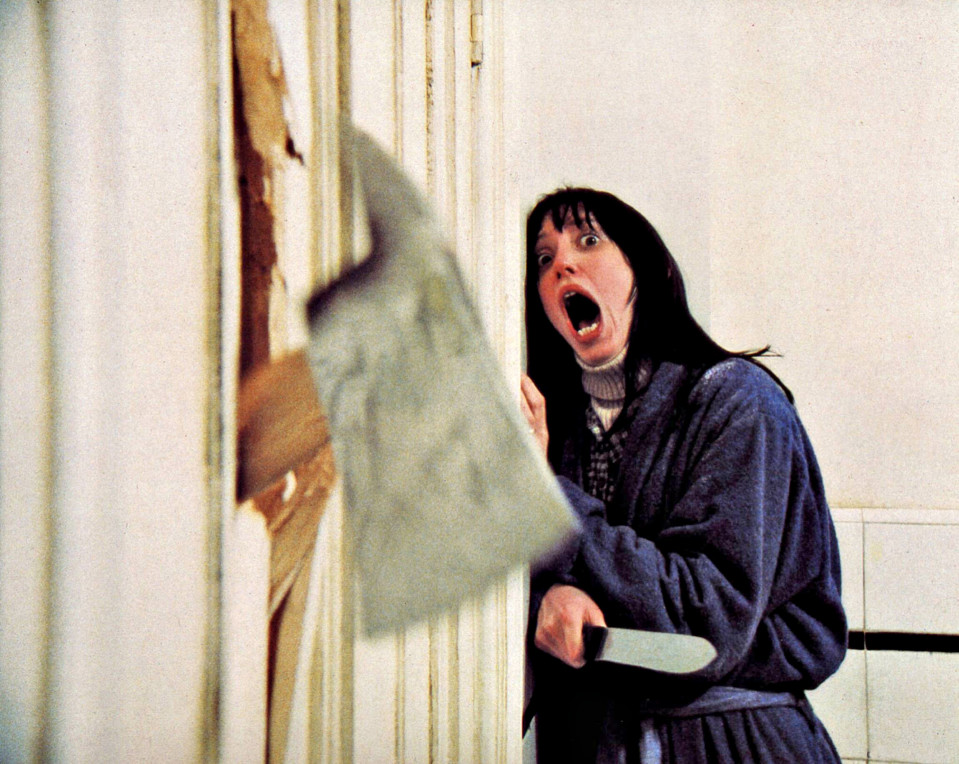 Shelley DuVall näytteli naispääosaa Hohto-elokuvassa.