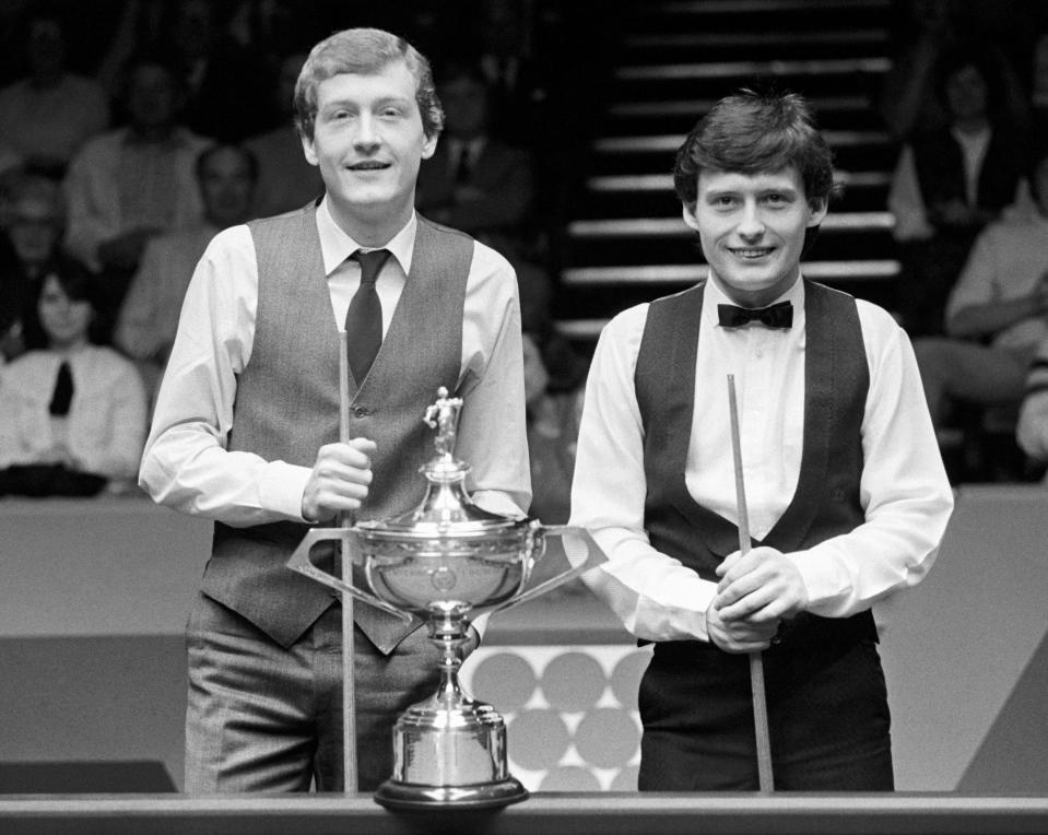 Steve Davis ja Jimmy White kohtasivat vuoden 1984 MM-finaalissa. White ei lopulta koskaan onnistunut voittamaan MM-titteliä, vaikka selvisi finaaliin peräti kuusi kertaa.