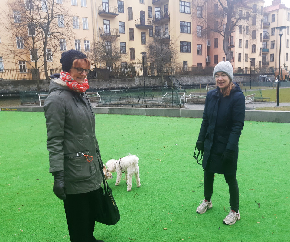 Anna-Lena Svensson ja Åsa Holmlund