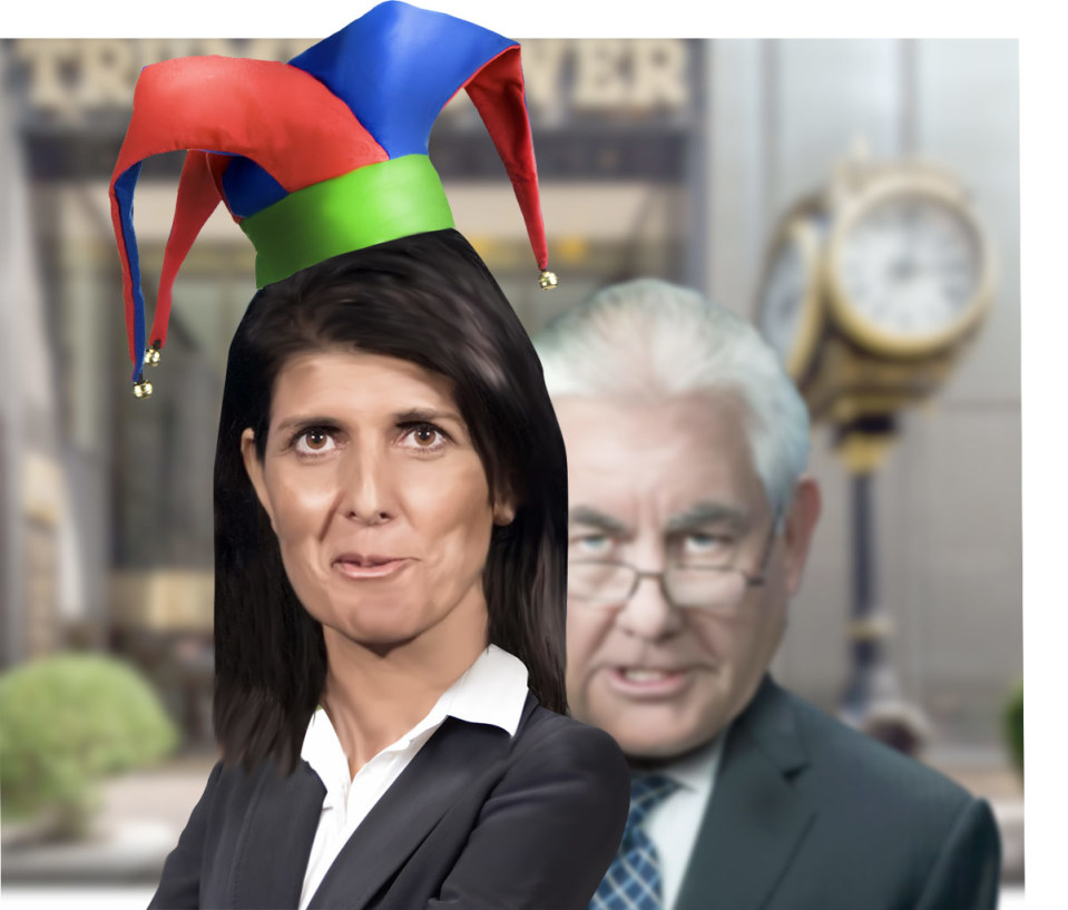 rex tillerson, nikki halye