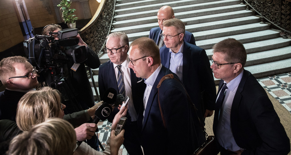 Työmarkkinajohtajat olivat hallitusneuvottelijoiden kuultavana torstaina.