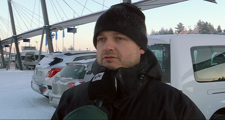 Rovanimeläinen Scandia Rent vuokra-autoyrittäjä Elias Lohi.