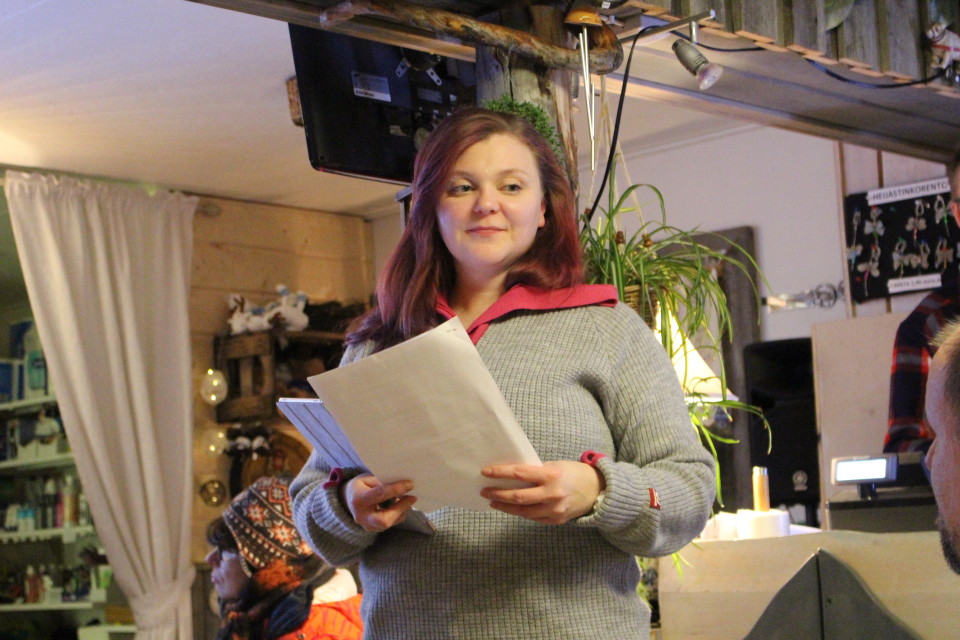 Näätämöläinen Anna-Leena Kosunen.