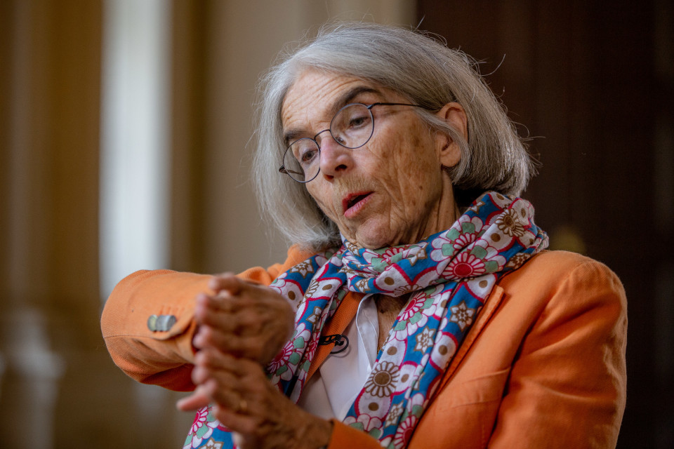 kirjailija Donna Leon