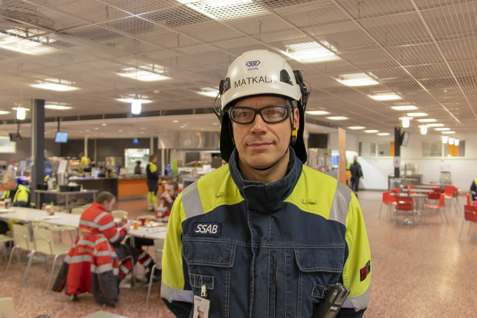 Tehtaanjohtaja Jarkko Matkala tuntee ruokalan jo yli 20 vuoden takaa, kun hän tuli töihin Rautaruukille.