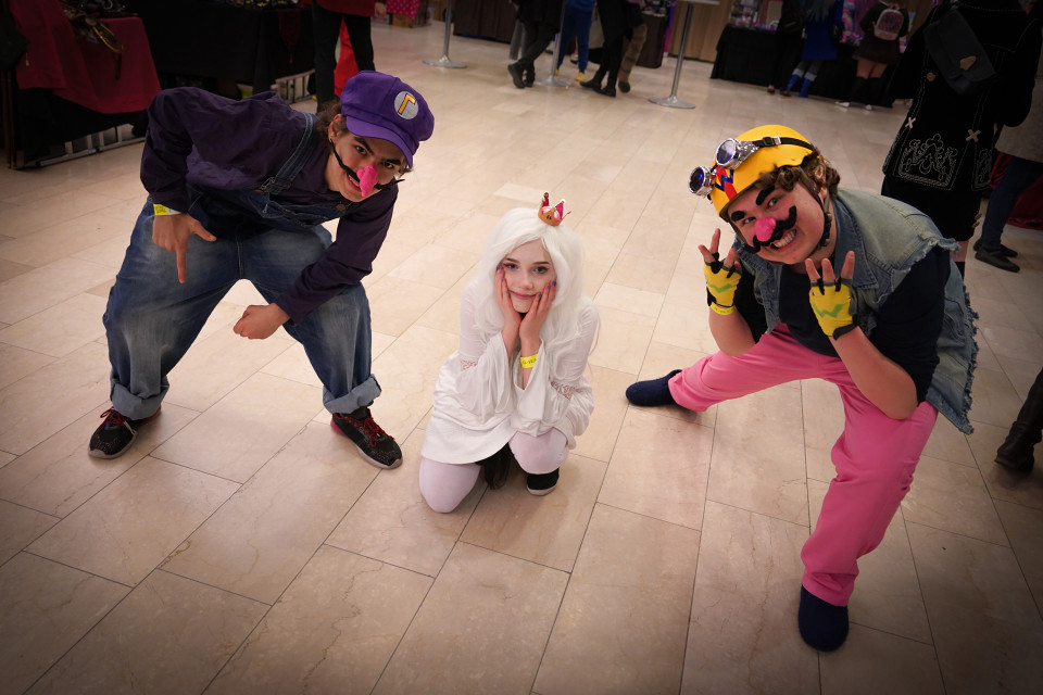 Popcult, cosplay, Waluigi, Wario, Booette