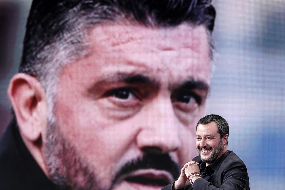 Sisäministeri Matteo Salvini on yksi italiaisen politiikan näkyvimmistä hahmoista.