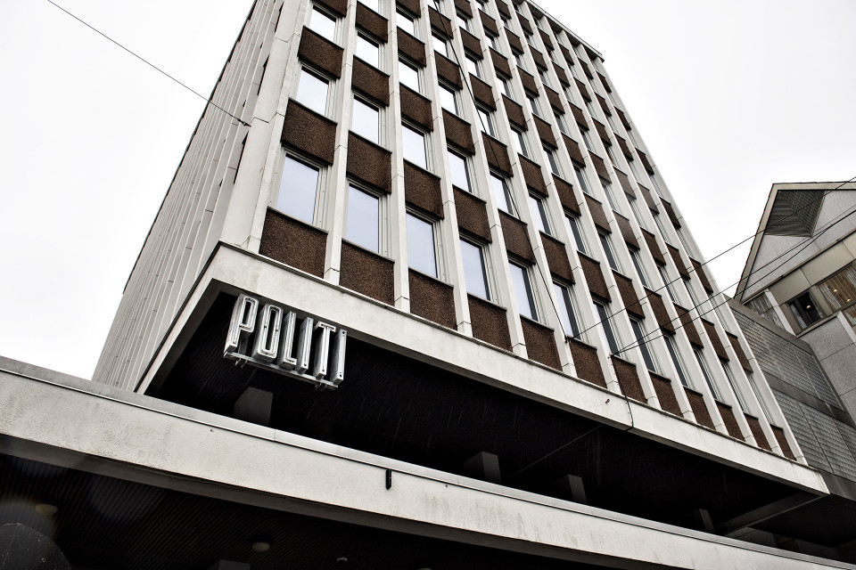 Bergenin poliisiasema ennen pedofiilitutkinnan lehdistötilaisuutta marraskuussa 2016.