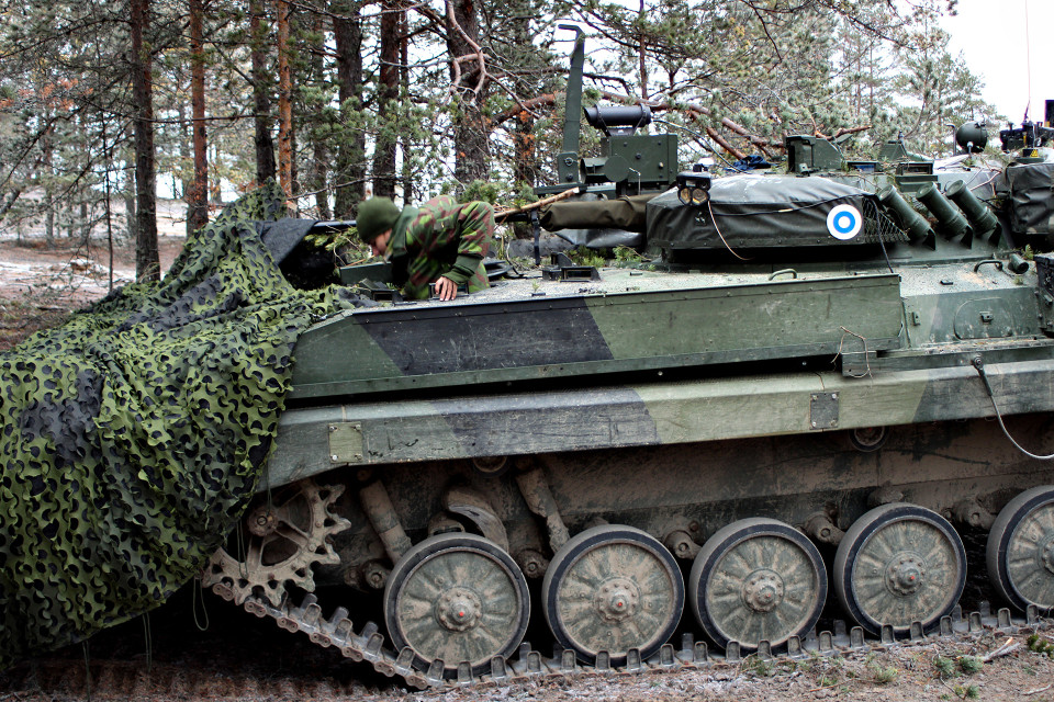 BMP-2M rynnäkköpanssarivaunu.