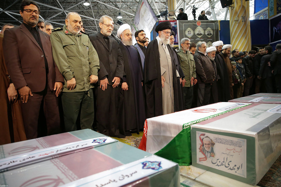 Iranissa kenraali Suleimanin hautajaiset .