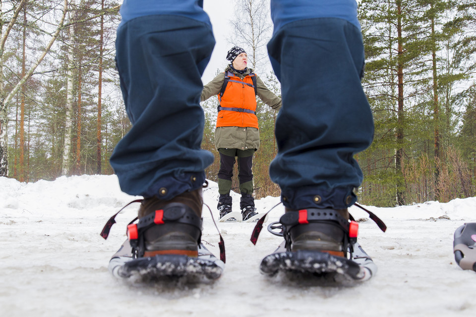 Eräoppaat Leena Parkkila.