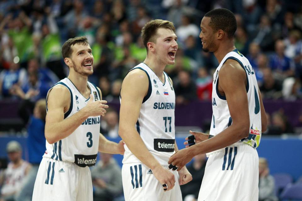 Goran Dragic, Luka Doncic ja Anthony Randolph