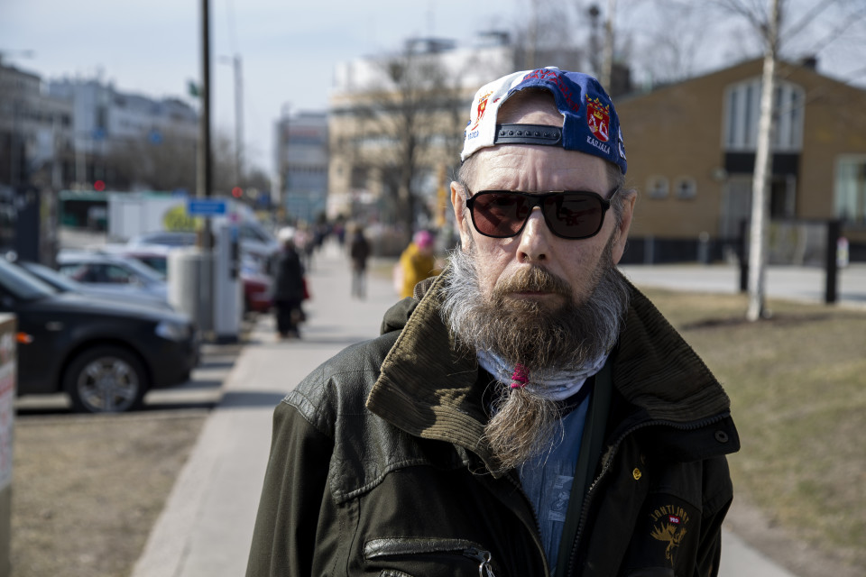 Jouni Luukkonen Tikkurilassa.
