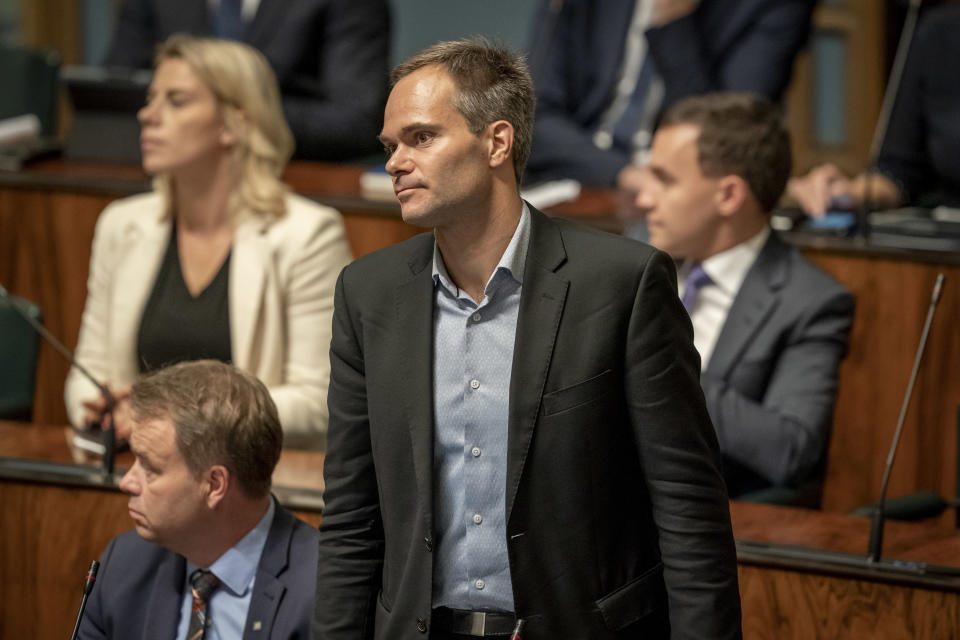Kai Mykkänen eduskunnassa 12.9.2019