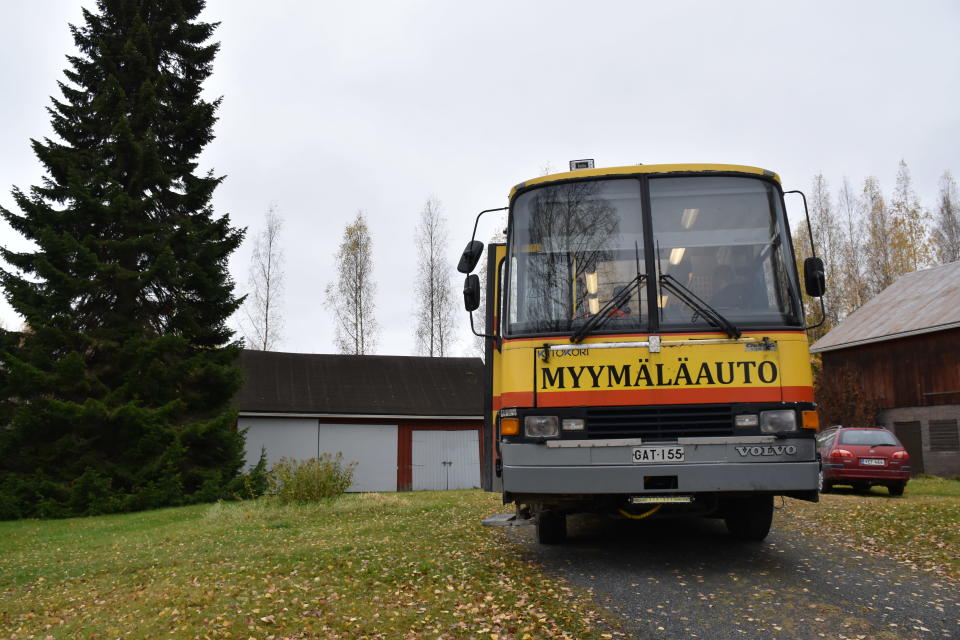 Myymäläauto Kiteeltä.