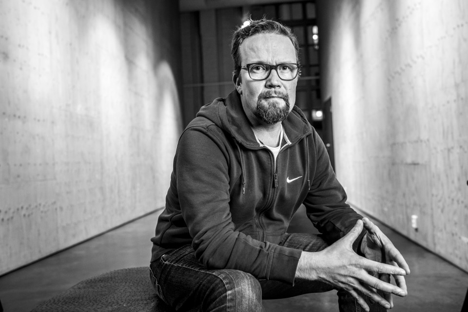 Petteri Summanen kuvattuna Korjaamolla Helsingissä